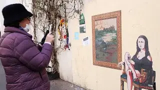 Gender discrimination street art surfaces across France