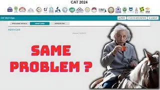 CAT 2024 Admit Card Not Downloading? | SOLVED