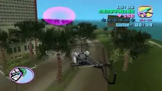Ocean Beach Chopper 1:02 - GTA Vice City Speedrun