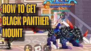 Rainbow Adventure Story - How to get BLACK PANTHER MOUNT