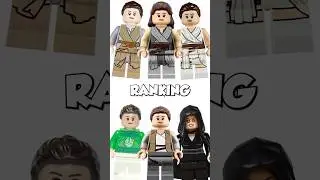 Ranking EVERY LEGO Rey Minifigure! #lego #legostarwars #starwars #shorts