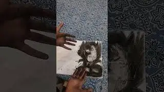 Goku drawing with charcoal power #art #drawing #artist