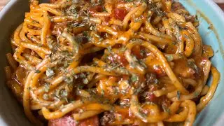 Insane Cowboy spaghetti Recipe!