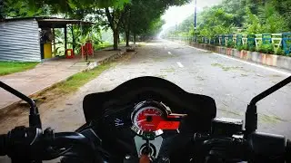 POV Misty Morning Ride - Hero Hunk 150 DD