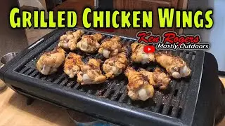 Grilled Wings on the Chefman Indoor Smoke-Less Grill