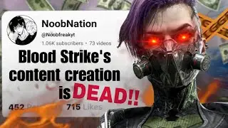 Blood Strike's content creation is dead!!💀