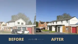 BEFORE & AFTER - Commercial Space converted to Mixed Use