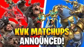 KvK SoS Group MATCHUPS ANNOUNCED! Who is Fighting Who? | Call of Dragons