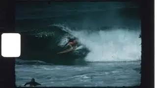 Surfing at Redhead  - 1970's - Super 8