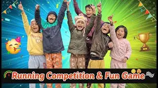 🏆Running Competition & Fun Games | Kids Outdoor Fun Games | CU Verma Vlogs