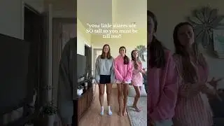 Есть ли еще невысокие старшие сестры?? 🥲
