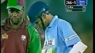 Bangar's match winning 50 vs West Indies | India's rare 300+ ODI run chase