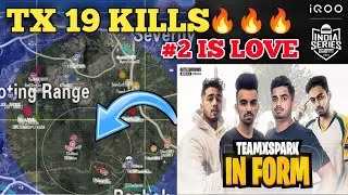 TX 19 KILLS DOMINATION IN BGIS ROUND 3 🔥 TX QUALIFIED 🔥 TX #2 IN BGIS #tx
