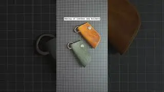 Мой бестселлер! 😅Ключница 🔑 из кожи ручной работы #edc #leathercraft #keyholder
