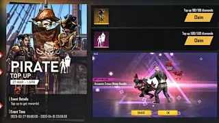 Pirate's Flag Emote & Soul Pride Backpack in New Top Up Event || I Got Assassin Bundle in Free Fire