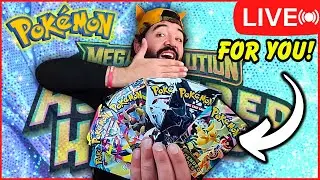 LIVE🔴 Opening ASCENDED HEROES Pokemon Cards... FOR YOU!!