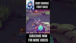 💞 Ruby Maniac 💞 | Fight Back Tiktok | MLBB #mobilelegends #mlbbcreatorcamp #fixed #shorts #tiktok