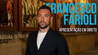 🔴 EM DIRETO | APRESENTAÇÃO FRANCESCO FARIOLI