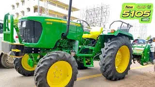 John Deere 5105 4wd 40hp Tractor