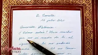 Letra para cartas a mano ✍️ ✉