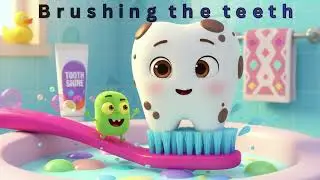 Toothbrush Time:The Epic Cartoon Adventure | ਬੱਚਿਆਂ ਲਈ ਦੰਦ ਸਾਫ਼ ਕਰਨ ਦਾ ਮਜ਼ੇਦਾਰ ਕਾਰਟੂਨ 🦷🪥