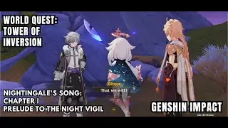 [Genshin Impact World Quest] Tower Of Inversion: Cleanse Corruption Throughout Area & Restore Core