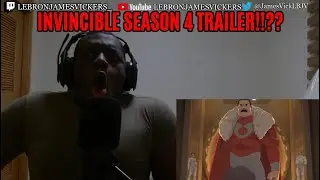 Invincible Season 4 - Official Trailer REACTION!!!
