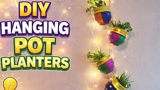 Beautiful Hanging Planter Wall Decor | DIY Home Decor Ideas