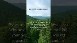 Bible Verses for Discouragement #UpliftingScriptures#EncouragementInChrist