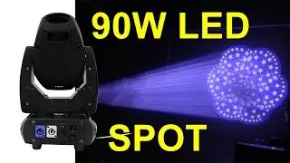 NWIITC BLUESEALIGHTING NEW stage light gobo projector 90w LED SPOT MOVING HEAD LIGHT