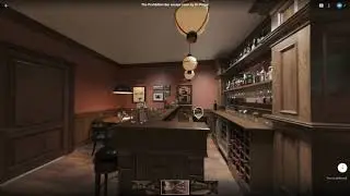 The Prohibition Bar turnkey escape room by A+ Props | 3d tour