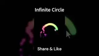 How To Make Animated Infinite Circle Using Html & Css  