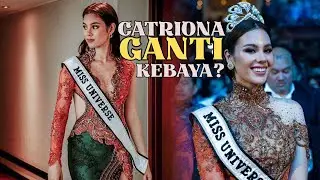 ALASAN CATRIONA MENGGANTI KEBAYA DI FINAL PUTERI INDONESIA 2019