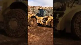 Cat 980 h  mermer yükleme