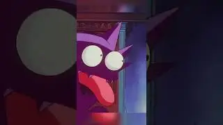 Haunter gives Ash a fright! #Pokemon #Haunter