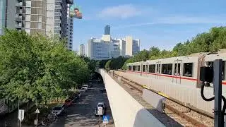 U-Bahn Wien, U1: Alte Donau. Trains nr. 3847, 3841