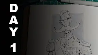 Inktober 2025  - Day 1 | Character Design Challenge