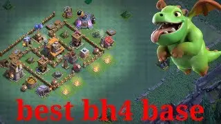 clash of clan best bh4 base with replays