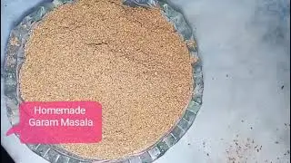 Pure HOMEMADE GRAM MASALA