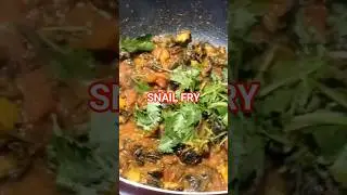 Village Cooking Style Snail fry#.Ghongha ki Sabji#cooking #short#ytshortsindia #food #recipe .....