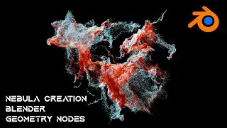 Create Cinematic Nebulas in Blender Using Geometry Nodes (Point Clouds + VDB)
