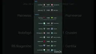 Campeonato Brasileir&atilde;o jogos de hoje e amanh&atilde;