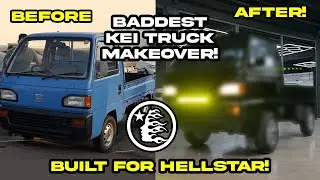 BUILDING HELLSTAR KEI'S TRUCK! 🔥 THE BADDEST KEI TRUCK OUT‼️