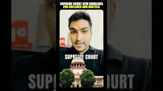 New Safety Laws for Students 💪#students #studentslife #physicswallah #supremecourtofindia