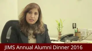 Dr. Praveen Arora - HOD - IT, JIMS Rohini Sector 5 inviting Alumni For Annual Alumni Dinner
