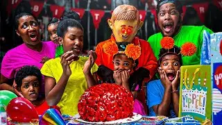 THE CREEPY MAN RUINED BIG E DAUGHTER BIRTHDAY......💔 (SHE CRIED)