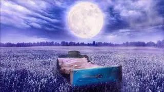 Relaxing, Sleeping music -Moon Bed Night Sleep Blue Dream Bedtime HD.