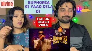 DIVINE - Bornfire feat. Russ | Official Music Video | REACTION | Funkie Couple Vlogs