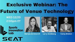 The Future of Venue Technology Webinar