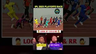 💔IPL 2025 Playoffs Race!💯✅️ #ipl2025 #ipl #csk #rcb #gt #dc #rr#mi #srh #kkr #lsg #pbks #viratkohli